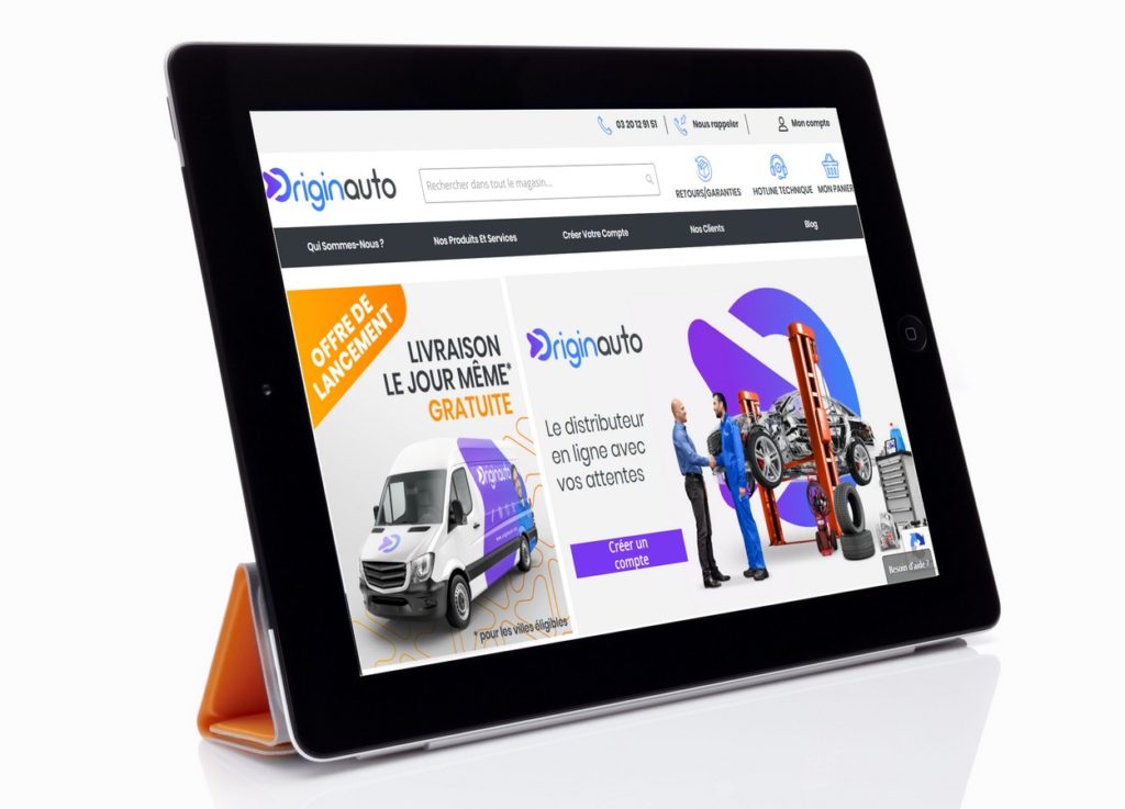 Originauto s'appuie un modèle hybride, associant le meilleur de la distribution online et offline.