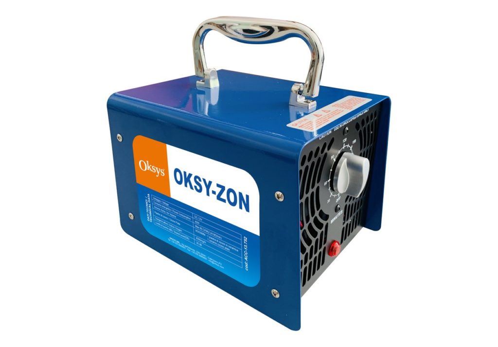 Le générateur d’ozone Oksy-Zon élimine les virus et les bactéries, les odeurs de fumée, la moisissure, etc.