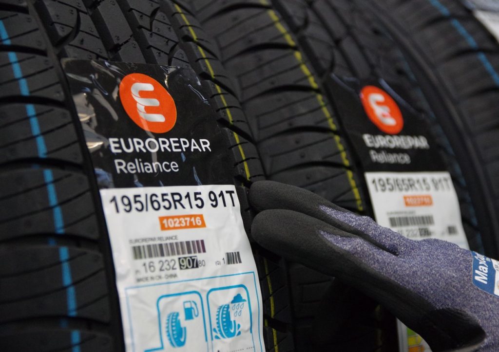 Les pneus Reliance d’Eurorepar sont produits à partir d’un cahier des charges étudié par les ingénieurs du groupe PSA.