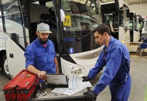 Une formation pour la maintenance des autocars et autobus  