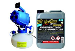 NeoClean présente son pack désinfectant multi-surfaces