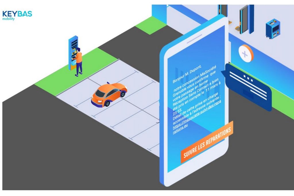 Keybas vient de lancer une solution qui digitalise entièrement le parcours client après-vente de l'automobiliste.