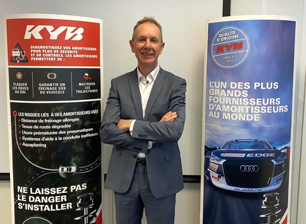 Jean-Michel Vermeire est le nouveau directeur commercial de Kyb en France et au Benelux.