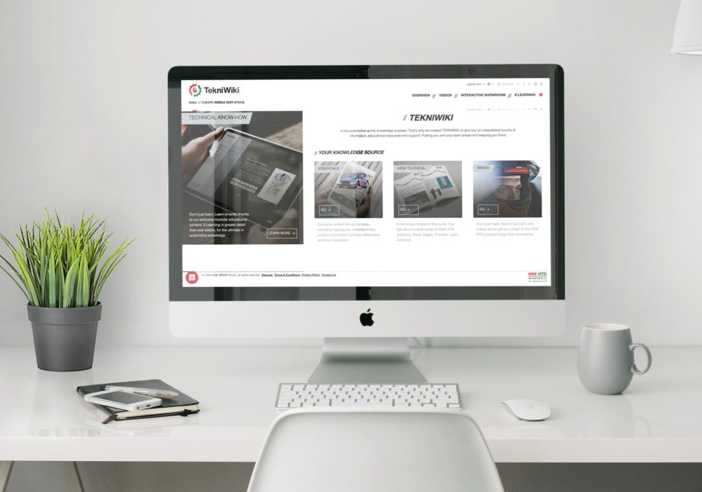 Créée en 2016, la plateforme TekniWiki a connu plusieurs mises à jour facilitant toujours plus l’accès aux informations techniques des produits NGK.