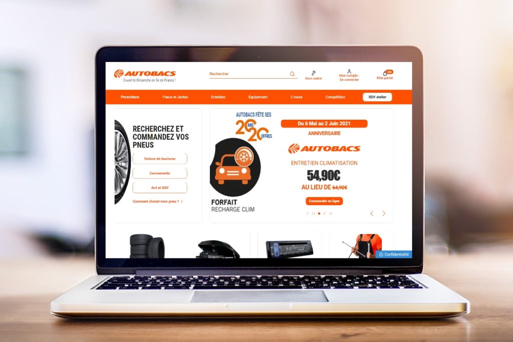 Autobacs réconcilie le e-commerce et la boutique physique sur son nouveau site web.