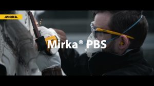 Mirka PBS, la nouvelle ponceuse pneumatique à bandes