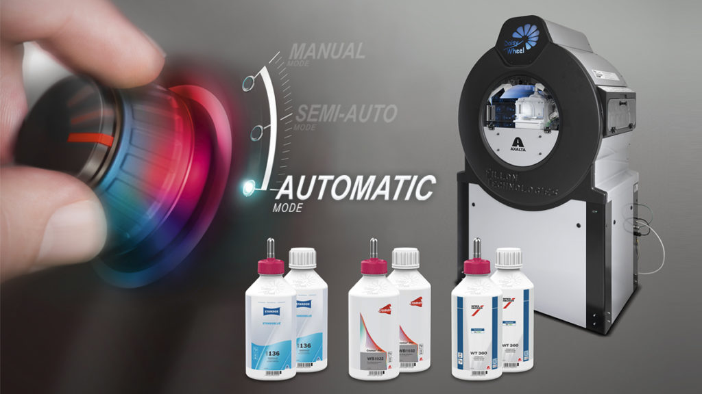 Axalta automatise la préparation de peinture en connectant son système de gestion digital à la machine de Fillon Technologies.