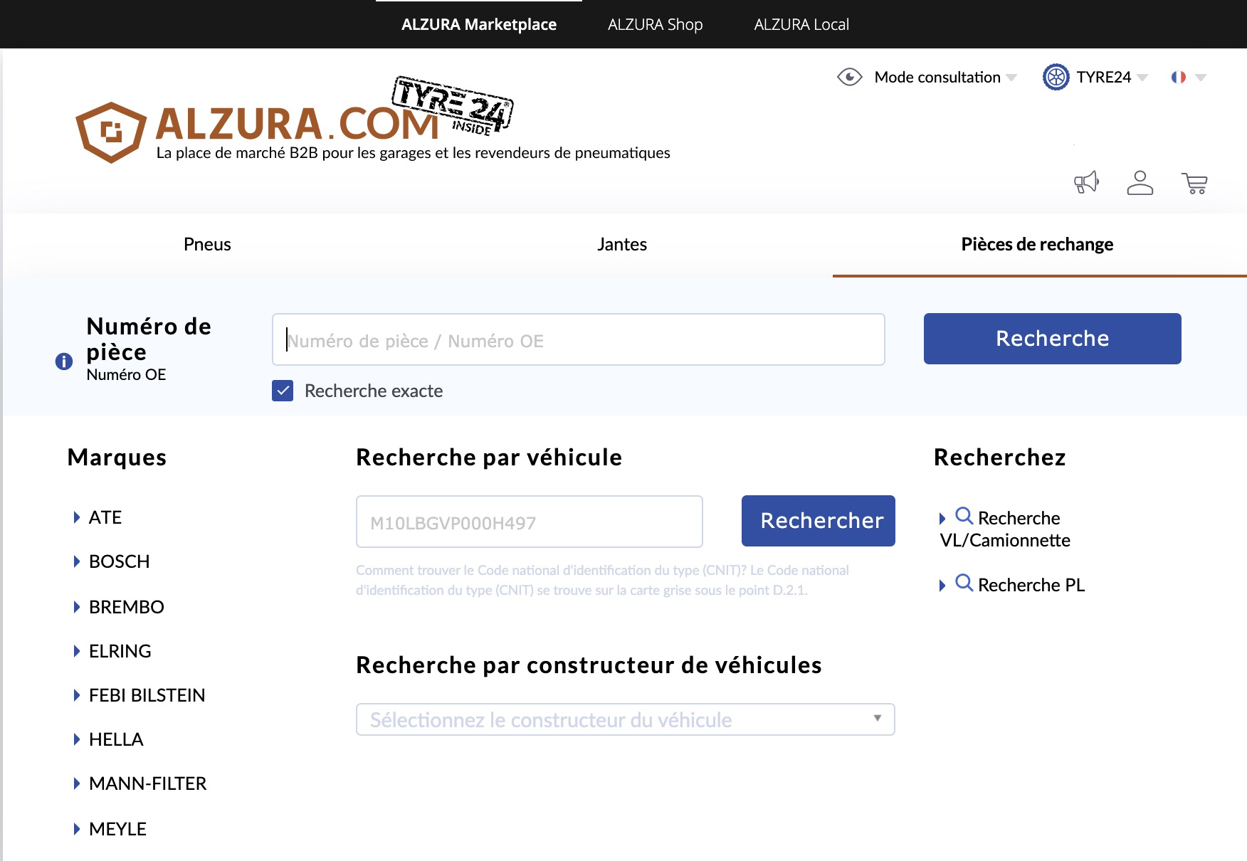 Depuis quatre ans, la plateforme Alzura Tyre24 est montée en puissance sur son offre de pièces de rechange.