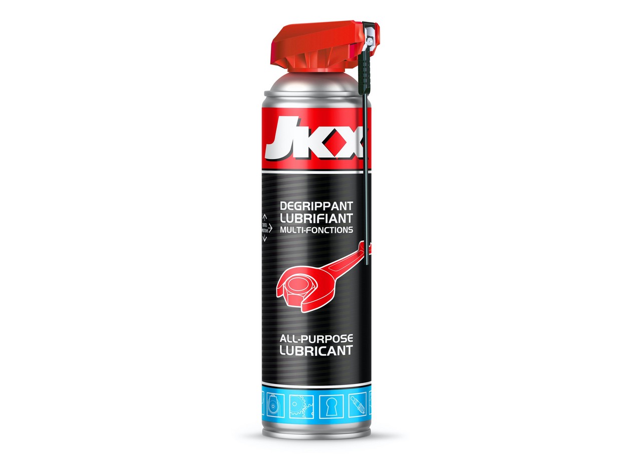Le dégrippant-lubrifiant JKX Cobra est doté d'une formulation aux multiples actions et d'un nouveau diffuseur.