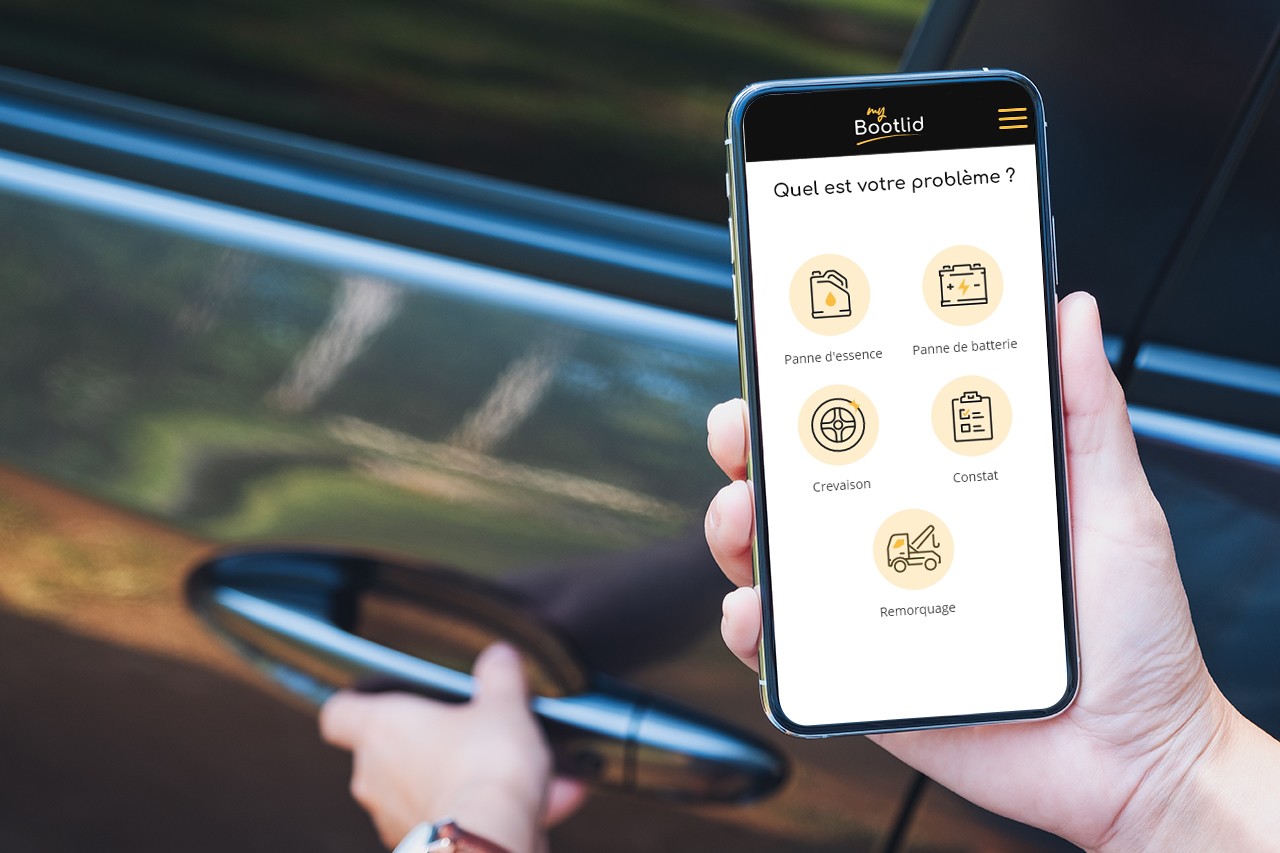 L'application MyBootlid vise à mettre en relation des automobilistes en panne avec des dépanneurs (particuliers ou professionnels).