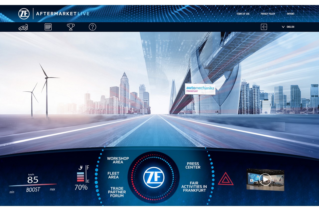 ZF Aftermarket participera à la prochaine édition d'Automechanika via un événement 100 % digital.