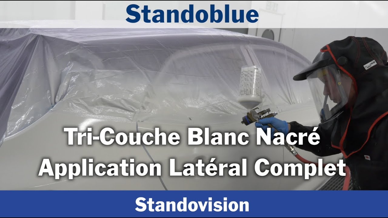 Standoblue : application latérale du White Pearl à 3 niveaux