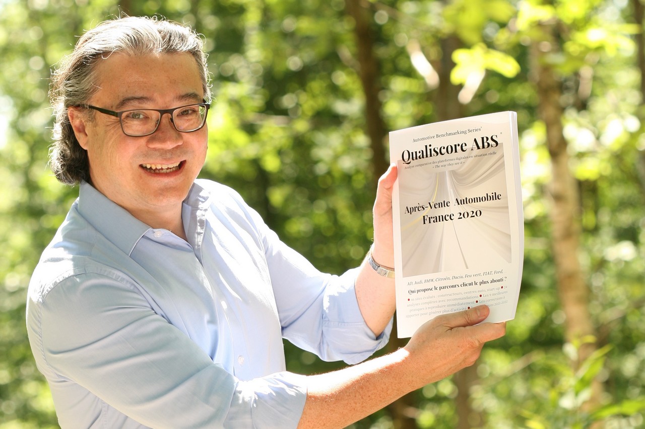 Rémi Rivière, directeur du cabinet CDF, présente la nouvelle édition de son baromètre Qualiscore, après la première édition parue en 2020.