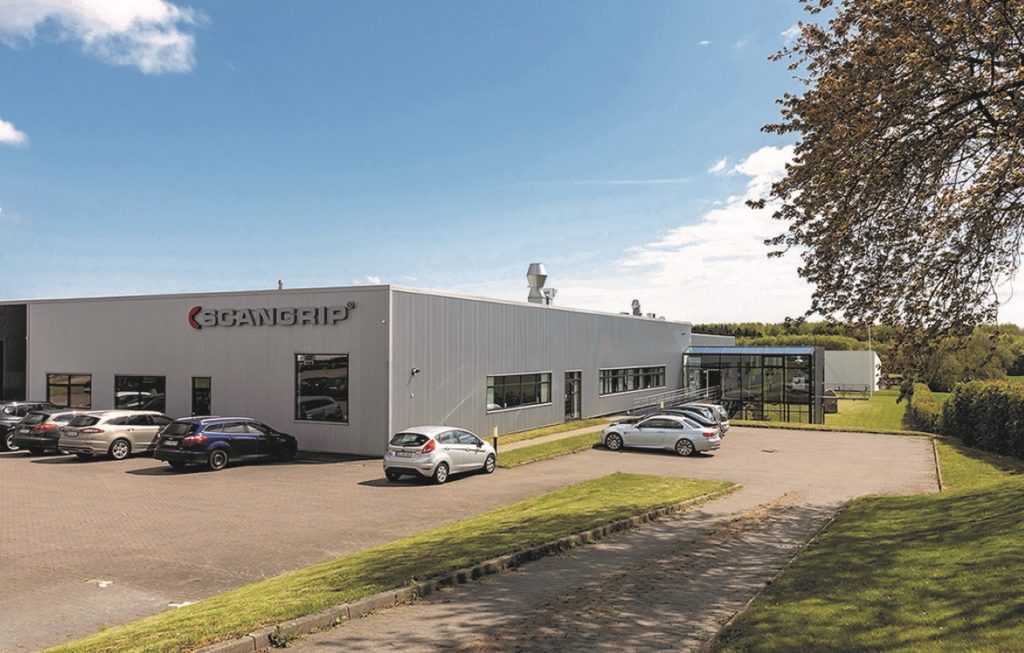 Au Danemark, le siège de Scangrip comprend une usine de lampe et un centre de R&D. ©Scangrip