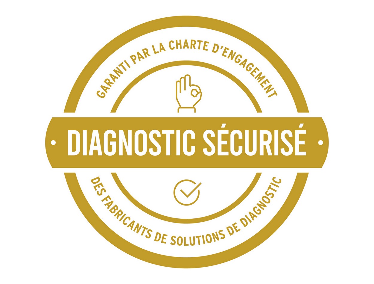 Le logo "diagnostic sécurisé" permettra aux fabricants signataires de la charte d’indiquer aux réparateurs que leurs outils de diagnostic répondent aux niveau de conformité attendu.