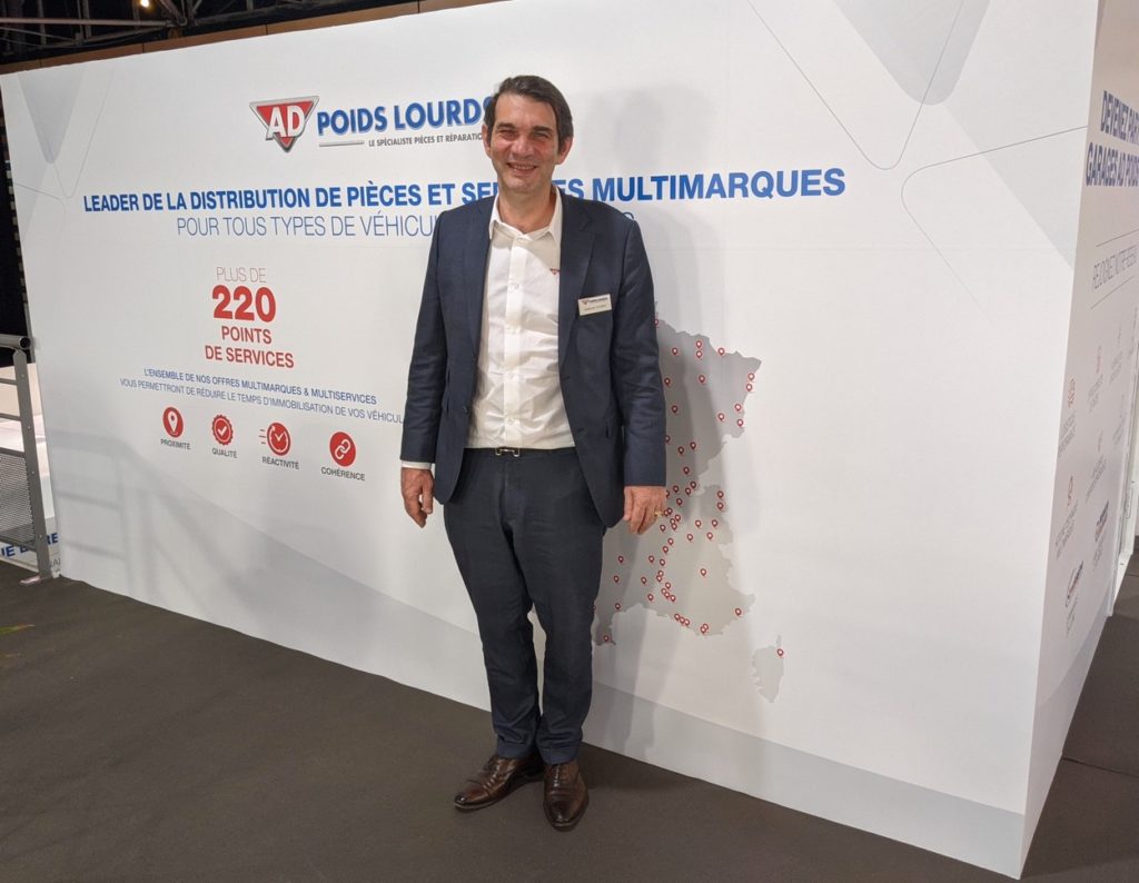 Guillaume Faurès, directeurs d’AD Poids Lourds, vise un objectif de 240 points de services pour parfaire sa couverture du territoire.