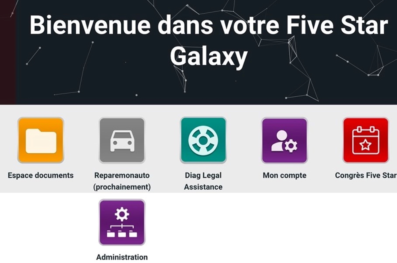Five Star Galaxy réunit les outils en ligne des carrossiers