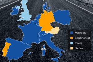 Michelin, marque de pneu la plus plébiscitée en Europe