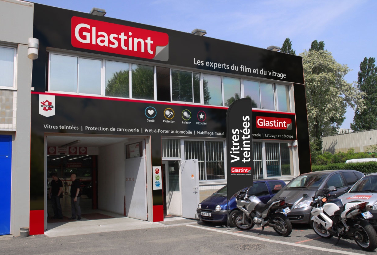 Glastint compte 67 centres en France et plus de 210 techniciens. ©Glastint