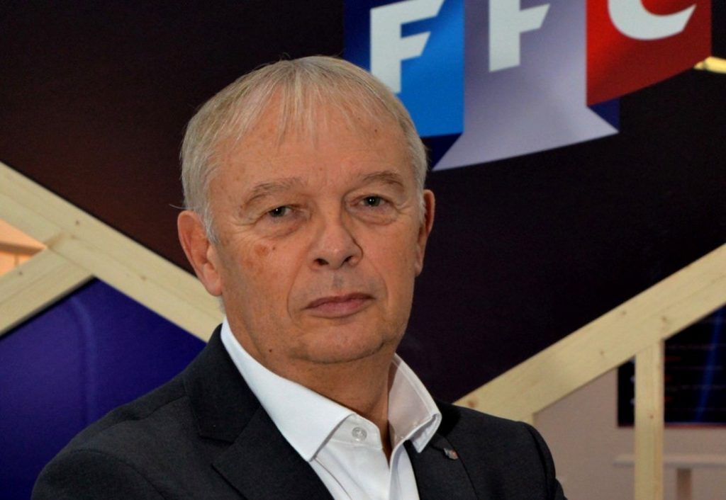 Patrick Cholton a été élu pour la première fois à la tête de la FFC en 2014 avant d’être réélu en 2018. ©FFC
