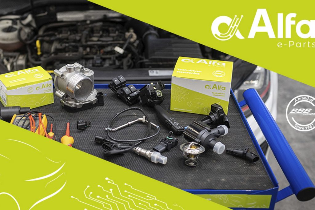 Le catalogue de la nouvelle marque Alfa e-Parts devrait rapidement croître. © BBB Industries