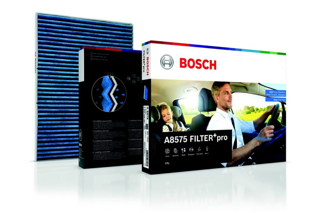 La gamme Bosch Filter+ pro couvre 96 % du parc automobile. © Bosch