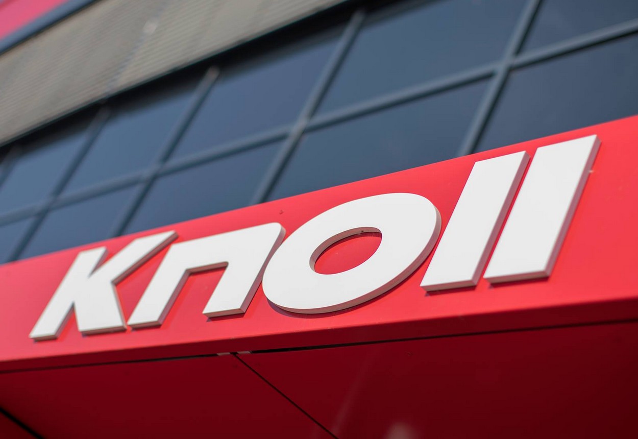 Knoll dispose d’un entrepôt principal central à Schleiz, dans l’est du pays. ©Knoll