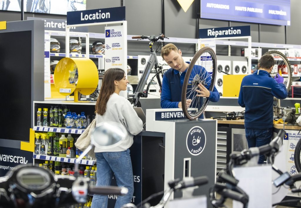 Norauto devient la première enseigne d’entretien automobile à proposer la location de vélos de fonction aux entreprises et à leurs collaborateurs. ©Norauto