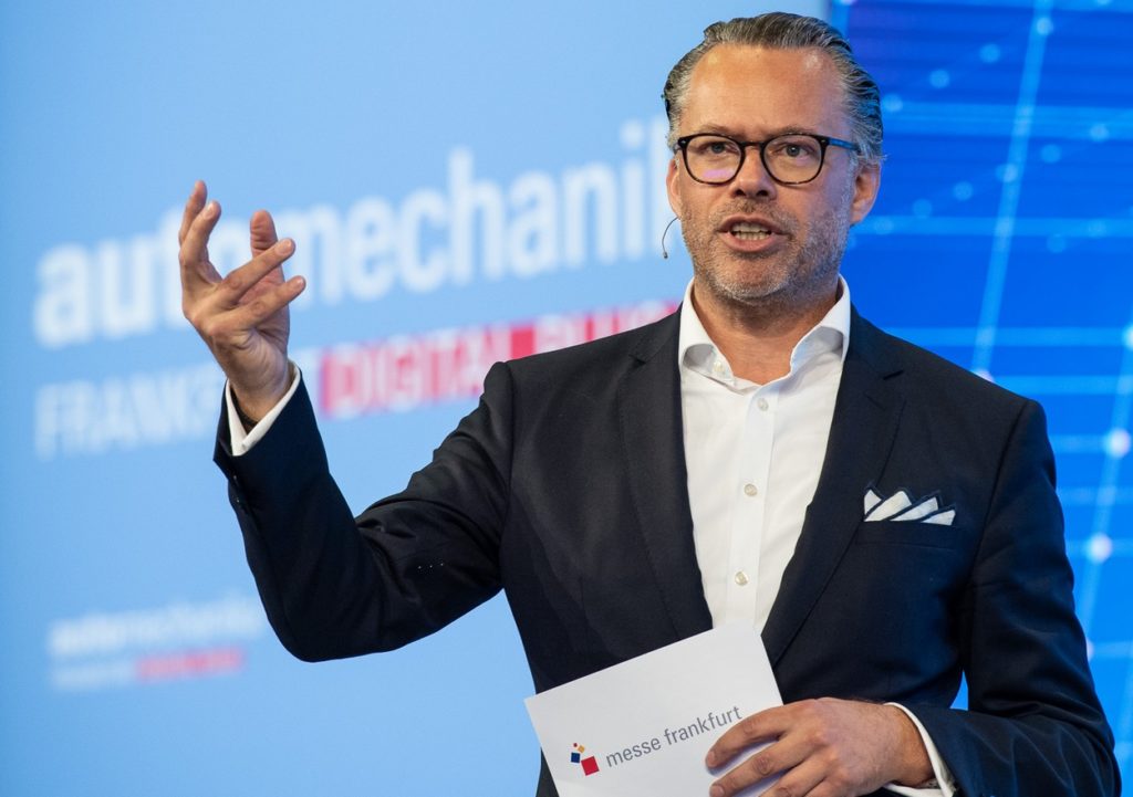 En ces temps de changements radicaux, les innovations sont plus importantes que jamais selon Olaf Mußhoff, directeur d’Automechanika Frankfurt. ©Automechanika