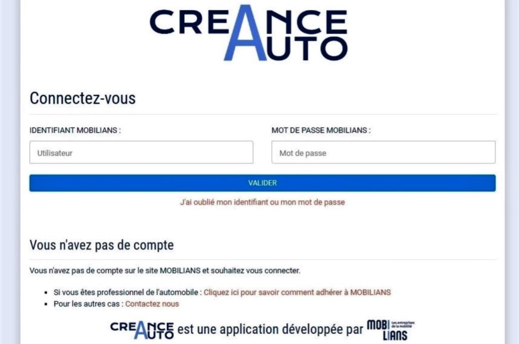 La plateforme en ligne creanceauto.fr permet aux adhérents de Mobilians de digitaliser leurs dossiers hors assurance. ©Mobilians