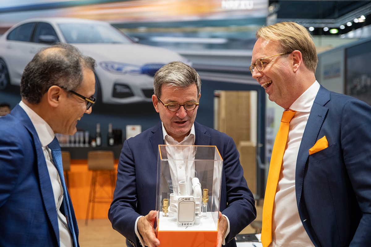NRF a lancé quatre nouveaux groupes de produits au salon Automechanika de Francfort 2022. ©NRF