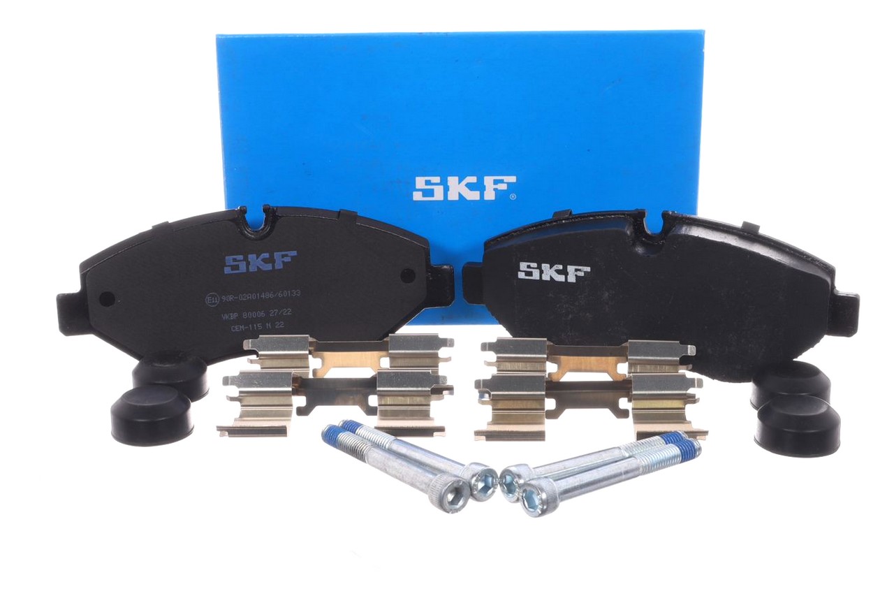 La gamme de plaquettes de frein de SKF couvre à ce jour 90 % des ventes et s'étoffera dès le premier trimestre 2023. ©SKF