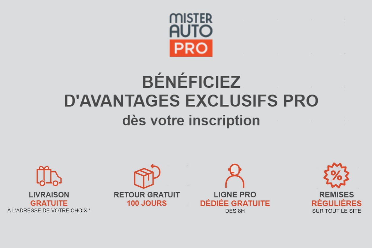 Les avantages disponibles pour les clients Pro de Mister-Auto en France sont disponibles pour 7 autres pays européens au total. ©Mister-Auto