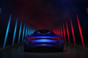 Techno Blue, la couleur automobile de 2023 selon Axalta
