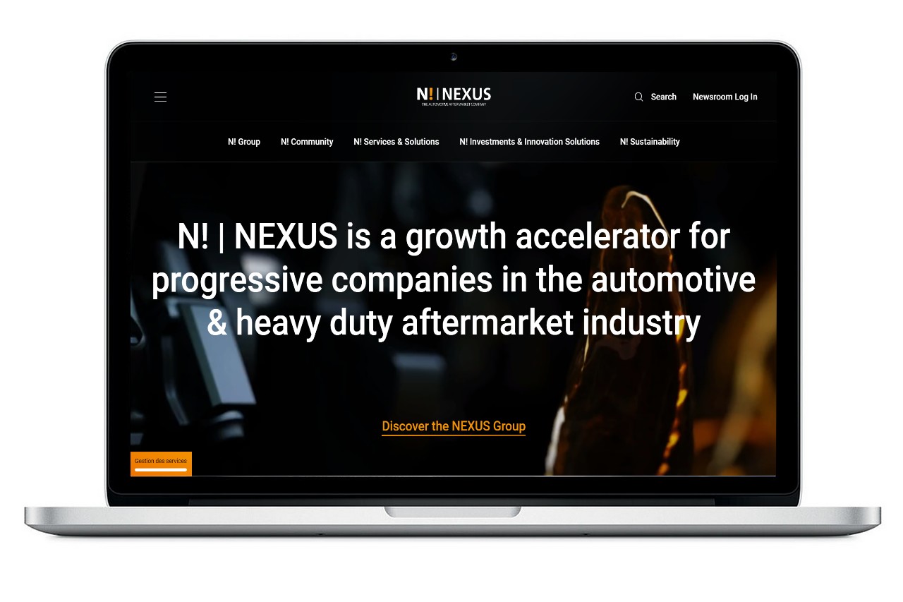 Nexus Automotive International dévoile son nouveau visage numérique