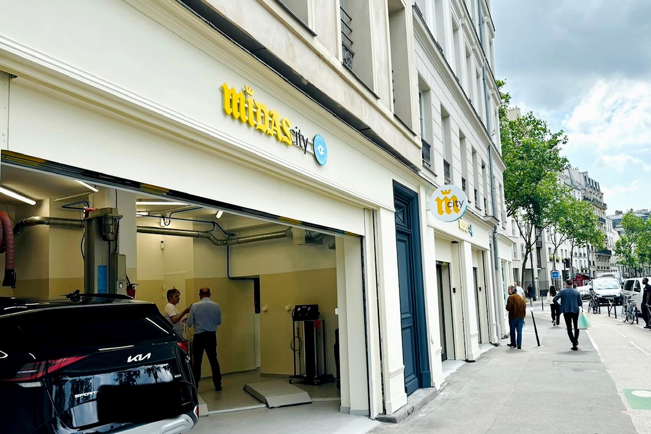Midas lance son premier centre dédié à la mobilité électrique à Paris