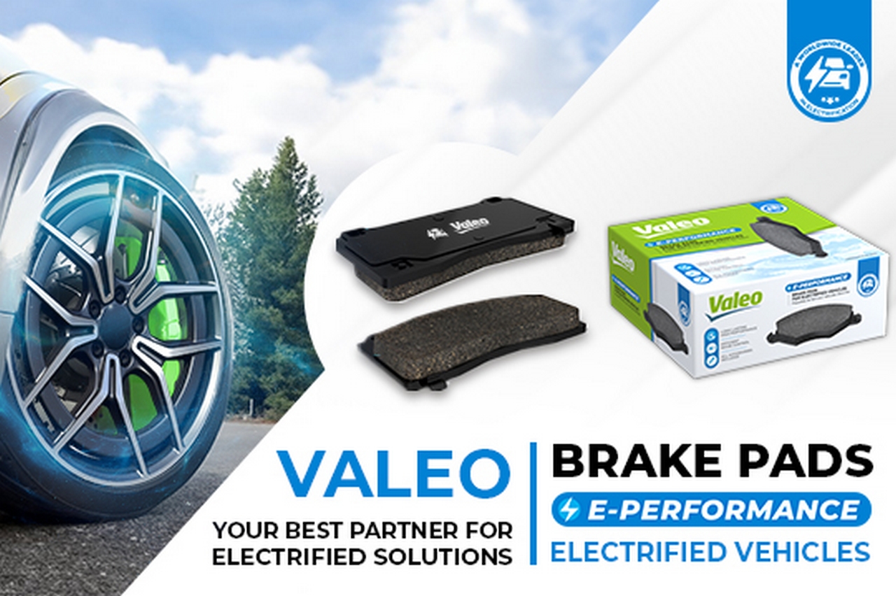 "E-Performance" : les plaquettes de frein pour véhicules électriques et hybrides par Valeo