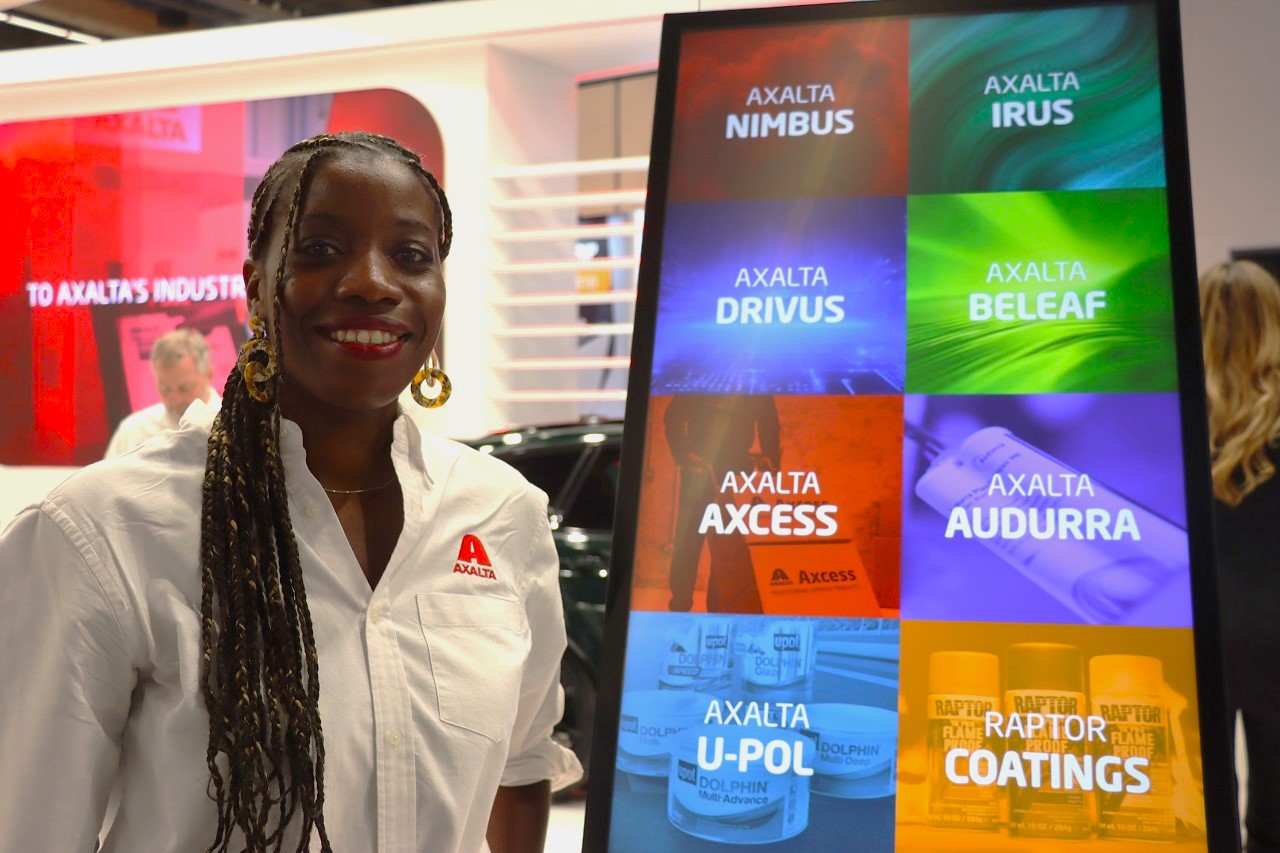 Marie-Louise Mwana, responsable du marketing et de la communication d'Axalta