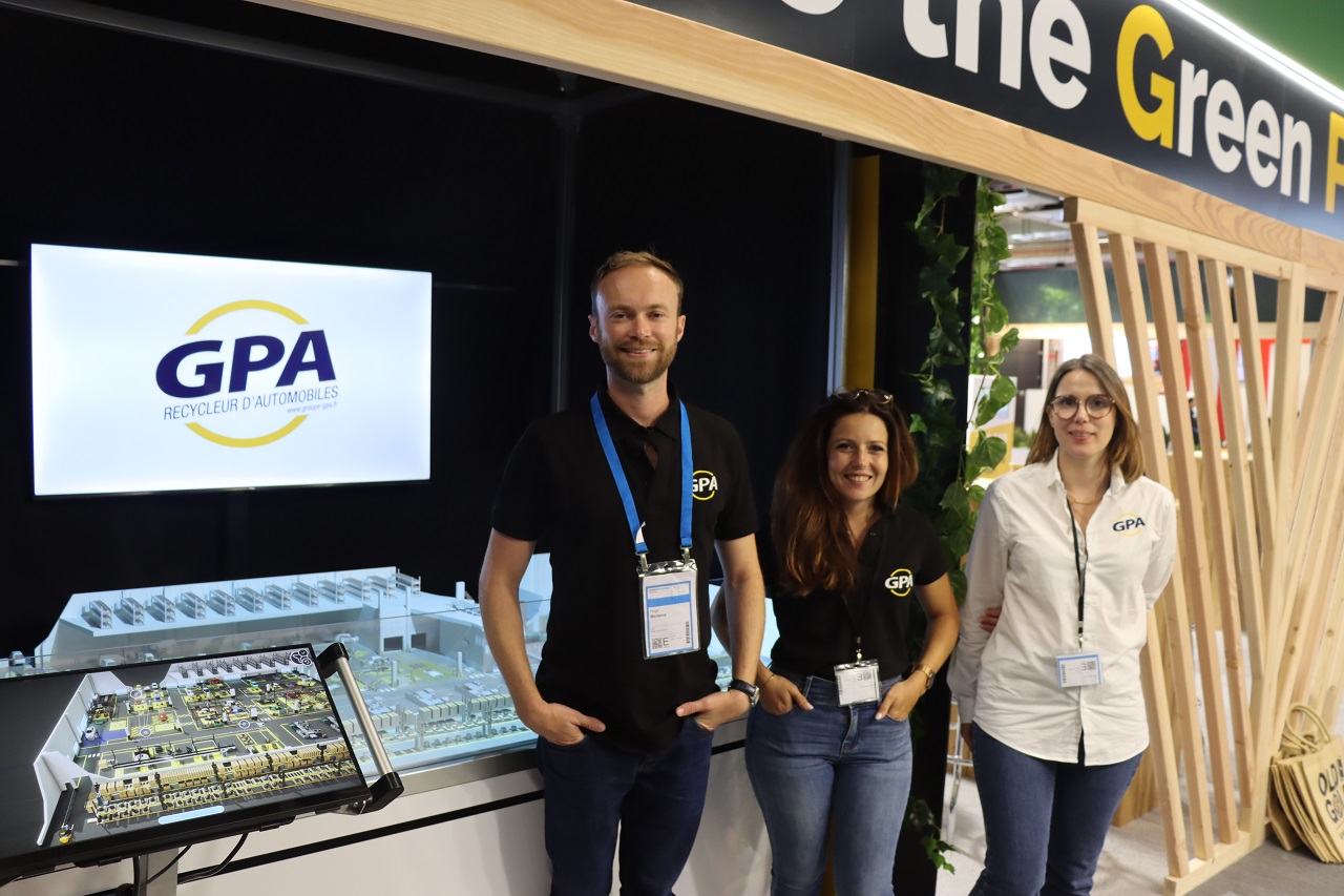 Hugo Barberot, Charlène Allarousse et Célia Pasquinelli de GPA