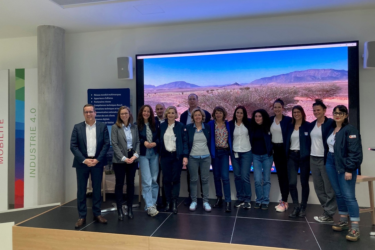 Organisée au siège du groupe, à Saint-Ouen (93), la dernière session de coaching aura permis à Bosch Car Service de rassembler ses équipes et ses ambassadrices. ©J2R