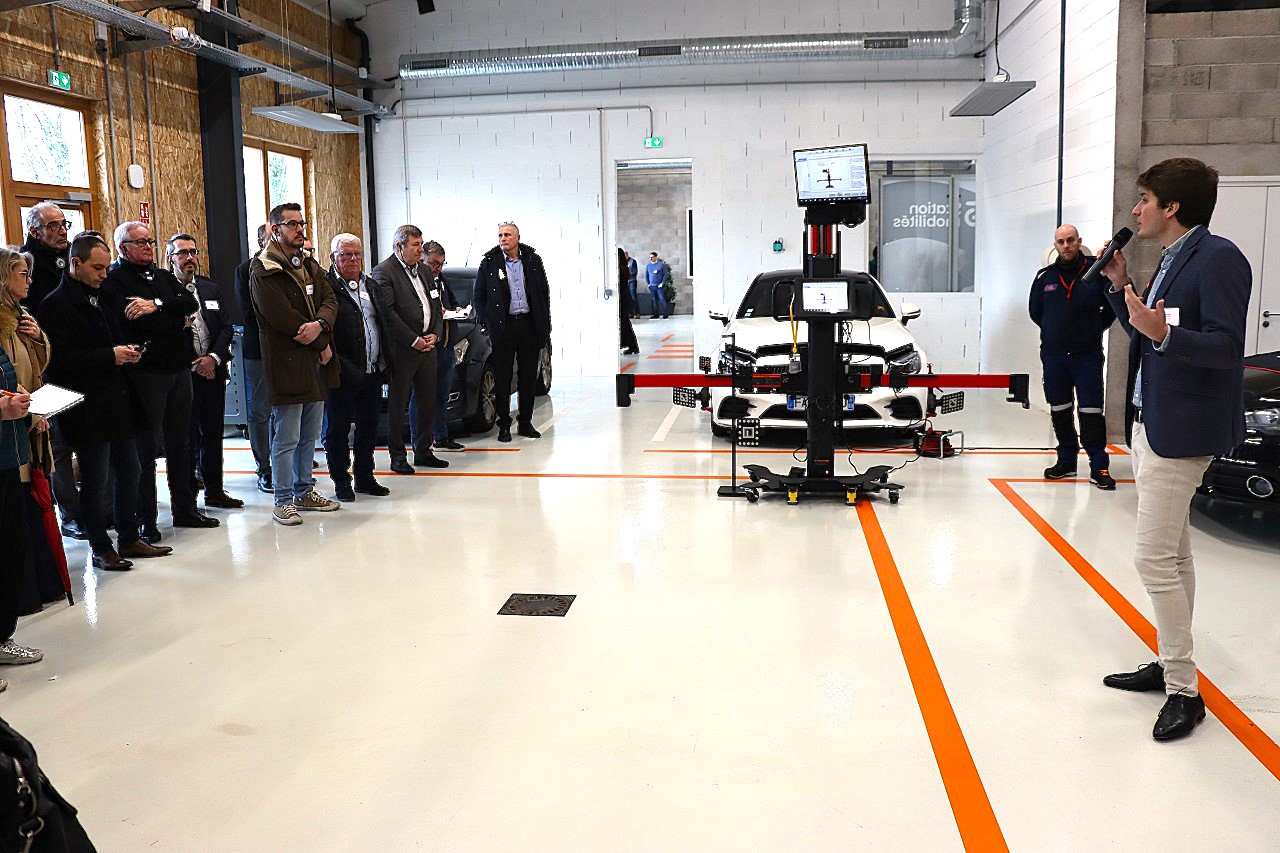 Station mobilités Crédit Mutuel, inauguration