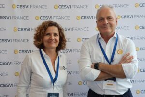 Christophe Petrynka Nadia Bestaoui, respectivement directeur et responsable technique du Cesvi
