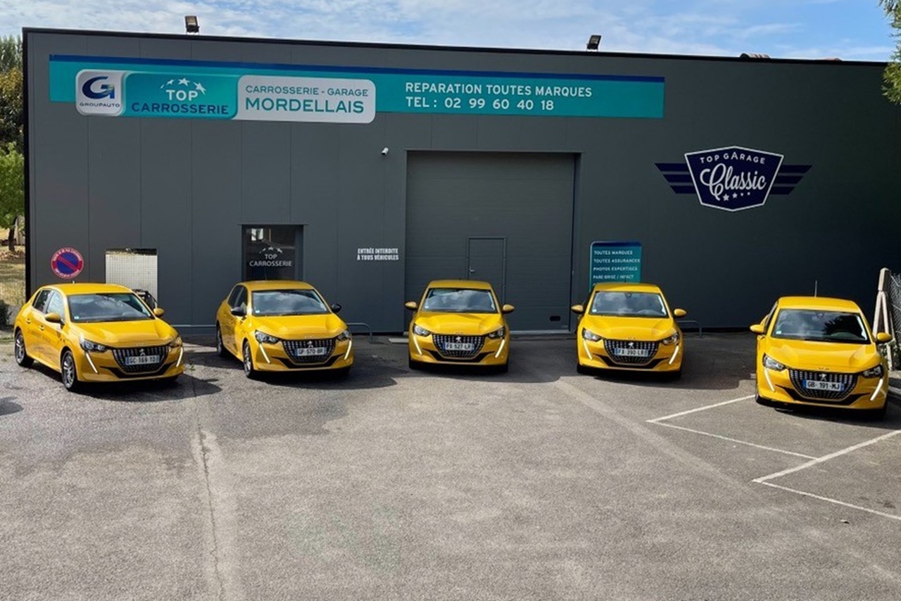 Avec les panneaux Top Garage, Top Carrosserie, Garage Premier et Bosch Car Service, le groupe Ragues dispose de multiples alternatives pour mailler sa zone. ©Ragues