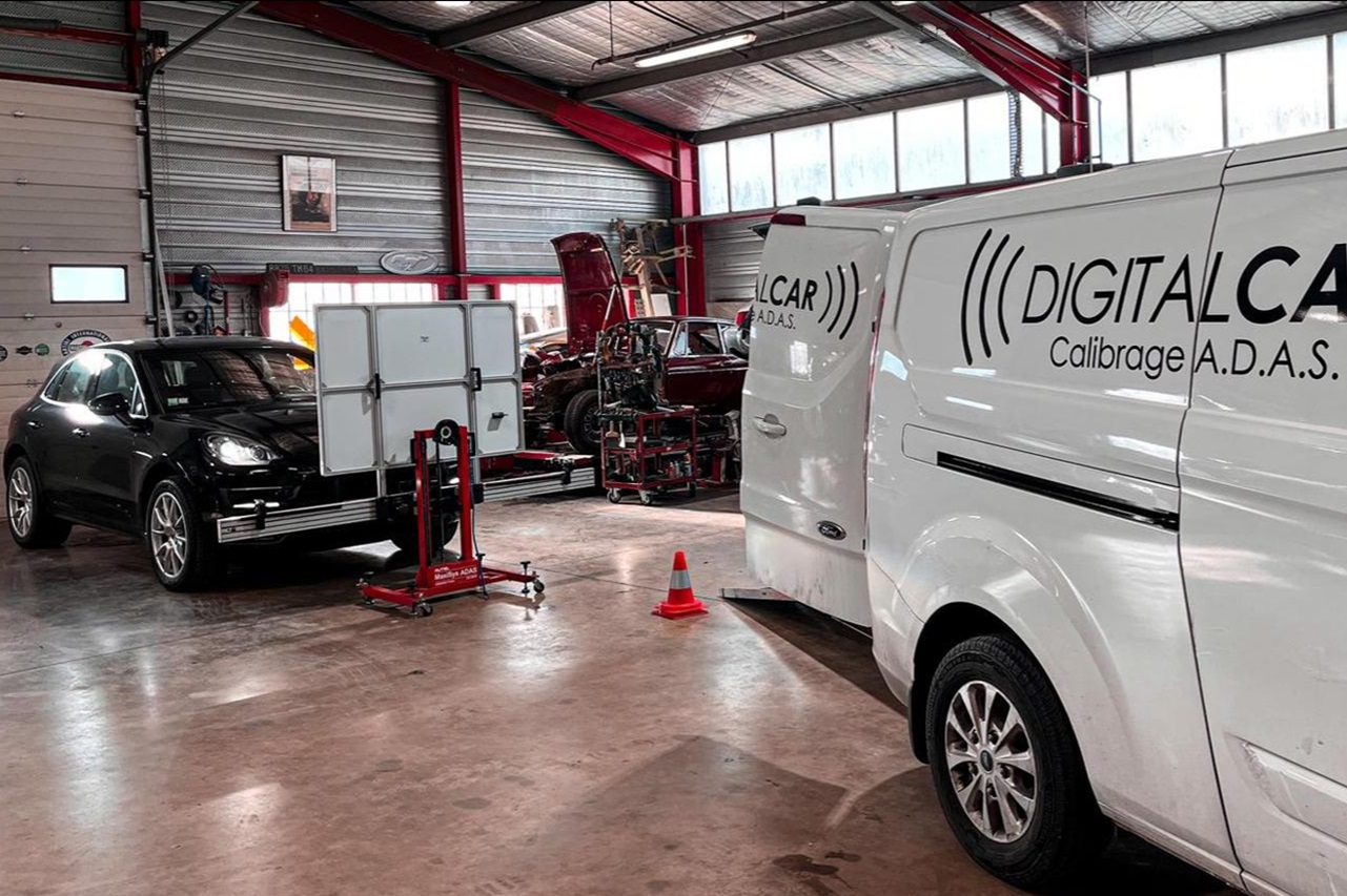 Les unités mobiles de Digital Car recalibrent les Adas dans les ateliers de réparation