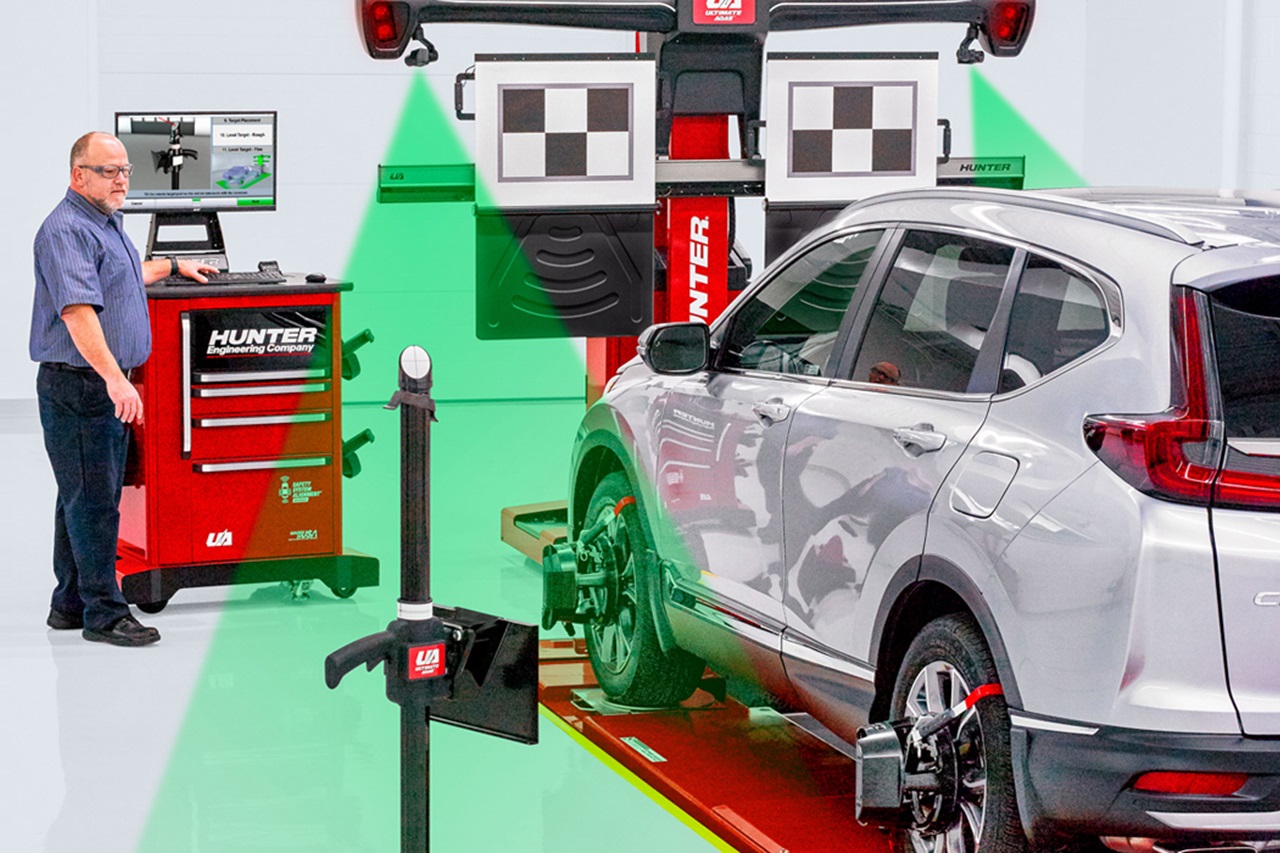 Hunter Engineering calibrage des Adas
