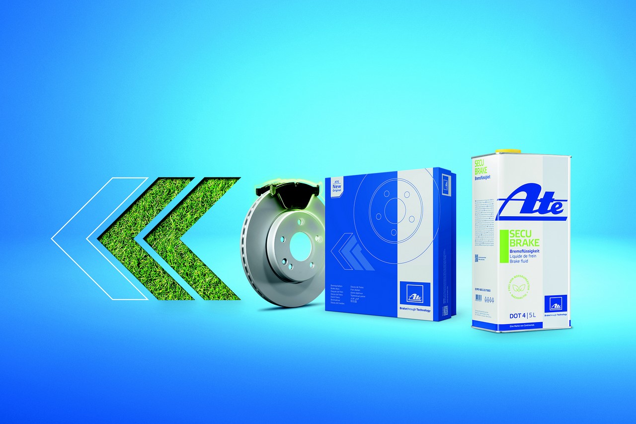 ATE misera notamment sur l’innovation à Equip Auto avec ses plaquettes Ceramic, pensées pour limiter l’impact environnemental sans compromis sur la performance. ©Aumovio