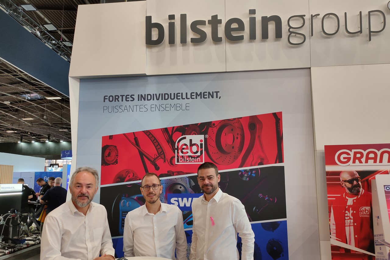 De gauche à droite : Gildas du Cleuziou (directeur général de bilstein group France) ; Arnaud Pénot (directeur marketing et expérience client) et Julien Raulic (chargé du développement produits). ©J2R/FLM