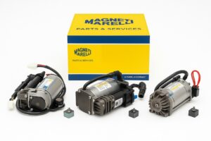 Une nouvelle gamme de compresseurs de suspension signée Magneti Marelli