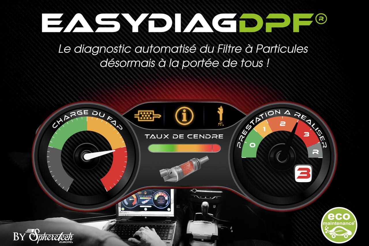 La solution de Spheretech se veut simple à utiliser et comprendre pour le réparateur. ©Spheretech