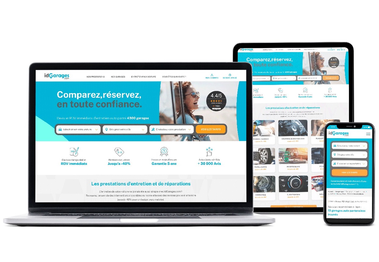 Plus de 4 000 professionnels de la réparation ont déjà adoptés idGarages.pro. ©idGarages.pro